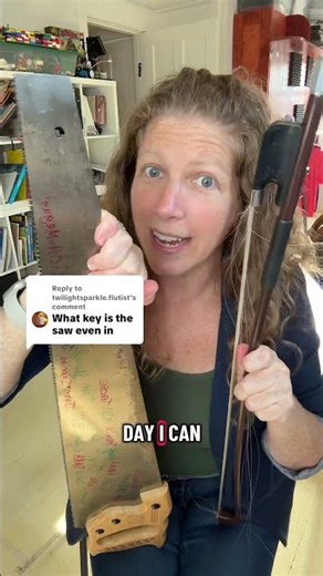 What key is my musical saw in?? #musician #musicalsaw #musictheory #folksong #learning