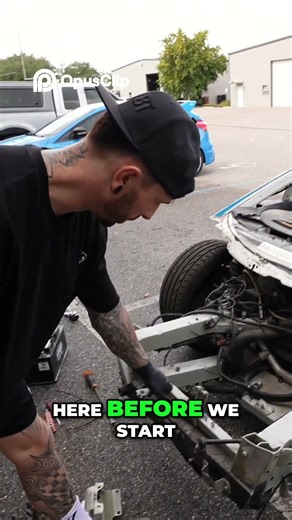 Lamborghini Front End Restoration Precision Measurements & Cutting