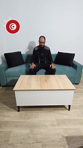 Table basse convertible Avec rangement | Atelier Rezgui