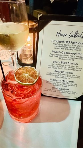 Ohio_gastronomy | Kiersten Carey on Instagram: "A night at The Legacy Restaurant at the Nancy Lopez Country Club in The Villages FL! ✨ Hibiscus Margarita ✨ @cakebreadcellars Chardonnay ✨ Mushroom Brie Soup ✨ Chicken Tortilla Soup ✨ Maple Pecan Salmon ✨ Macadamia Crusted Halibut ✨ Beef Short Rib ✨ Maple Bacon Glazed Pork Ribeye ✨ Braised Pot Roast #ohiogastronomy #thelegacyrestaurant #nancylopez #countryclub #thevillages #fl #foodie #cakebreadcellars #cocktails #datenight #girlsnight #margarita #