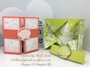 How to make a pop out explosion gatefold card Fun Fold CRAFT HOW TO Fun Fold #41