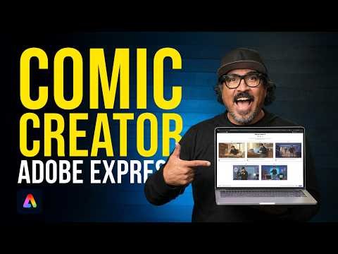 Adobe Express Comic Creator: Create Stunning AI Comics in Minutes — No Art Skills Needed