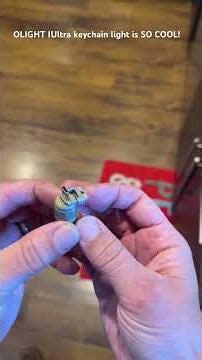 #OLIGHT #IUltra Keychain Light is a brilliantly designed 80 lumen torch with a super strong magnet!