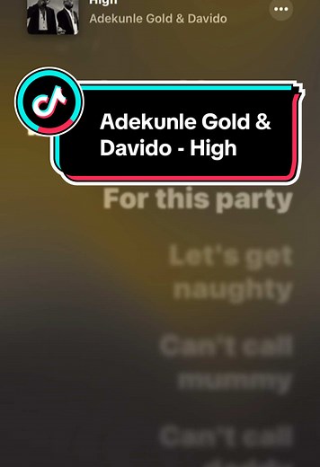 Adekunle Gold & Davido - High Song Lyrics and Review