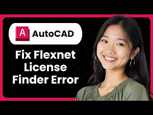 Fix Flexnet License Finder Error In AutoCAD 2025 | 100% Working?