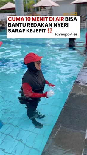 Latihan terapi air untuk saraf kejepit Anda punya ciri-ciri saraf kejepit? Atau tanda saraf kejepit? Langsung praktekan sekarang! Share ke teman & keluarga anda yang memiliki keluhan saraf kejepit karena…… Lagi Ada Program Yang Dirancang Khusus Untuk Memulihkan Saraf Kejepit ✨ Komen “SARAF SEHAT” Atau Klik Link di Bio Profile Kami. 📍Kolam Batununggal Indah Club (Soekarno Hatta Bandung) ☎️ 0857-9789-2291 #terapisarafkejepit #sarafkejepit | Java Sporties Aquatic Therapy