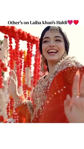 Laiba Khan's Haldi Ceremony Highlights