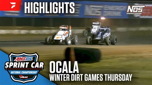 Highlights | 2026 USAC Sprints Thursday at Ocala Speedway