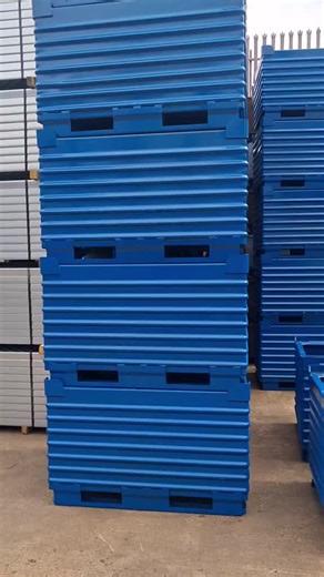 “Not all bins are built the same. Heavy-duty Ford-style steel bins. Built in the UK. Stackable. Forklift ready. Painted any colour you like. These ones? Classic blue. If your scrap yard eats bins for breakfast… try one that bites back.” #UKManufacturing #premierbins #barrythebin