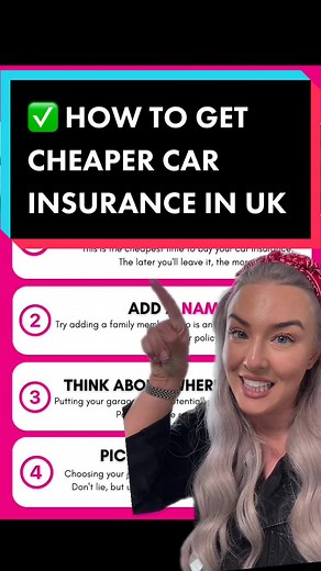 ✅How To Get Cheaper Car Insurance In The UK… 👉Car insurance in the UK has risen by 40% this year. Here are my top tips to get the best price… ✅ 1. Buy your car insurance in advance - 23-26 days is the optimal time to buy. ✅ 2. Add a named driver ✅ 3. Think about WHERE you park. Insurance works on statistics, not what you logically think is safer. Sometimes parking on the road works out cheaper for your insurance ✅ 4. Choose your job title carefully Use the job picker tool on the money saving ex