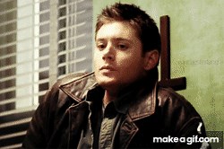 Dean Winchester on Make a GIF