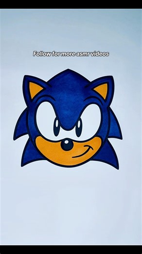 Sonic coloring asmr