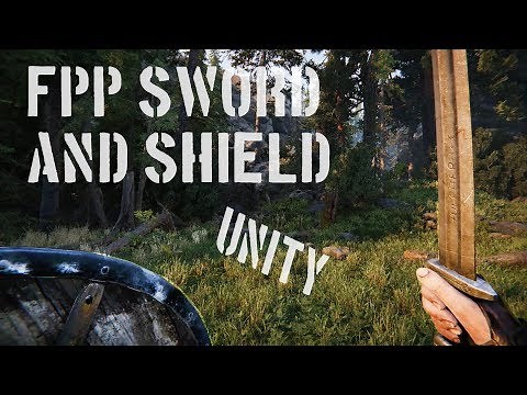 FPP Melee Animset - Sword & Shield - Unity