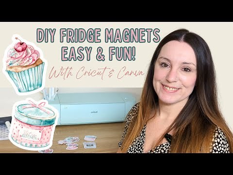 How to Make Custom Fridge Magnets with Cricut Explore 3: A Step-by-Step DIY Tutorial