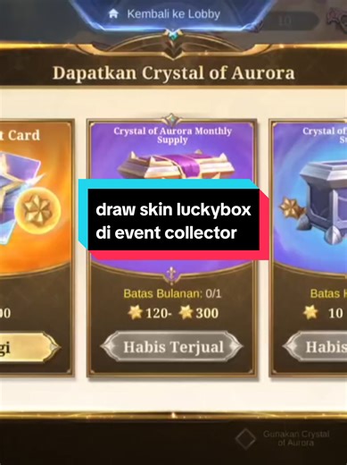 draw skin luckybox di event collector februari w ayangf 😳💘 bf :3 @erjan #mlbbcreatorcamp #foryoupage #ilysm #capcut #skinmlbb