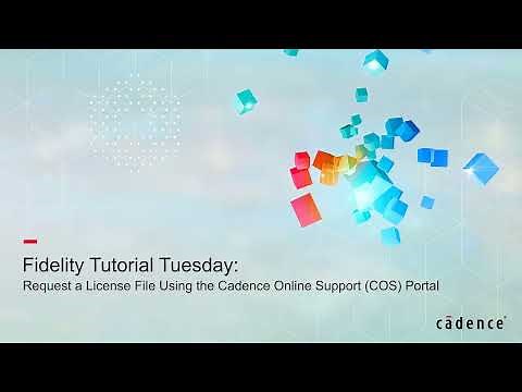 Requesting a License File Using Cadence Online Support (COS)