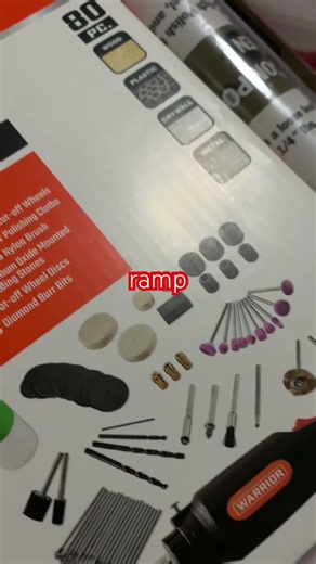 DIY feed Ramp polish #diy #tools #harborfreight