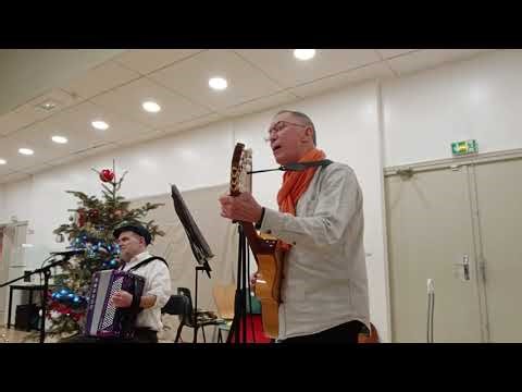 Ой, Мороз, Мороз во Франции - Oi Maroz-Maroz, chant d'hiver russe, guitare et accordéon