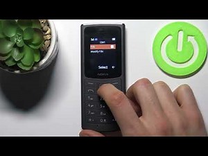 How to Set Up SIM Card PIN Code in Nokia 110 4G? Add Security Code to SIM
