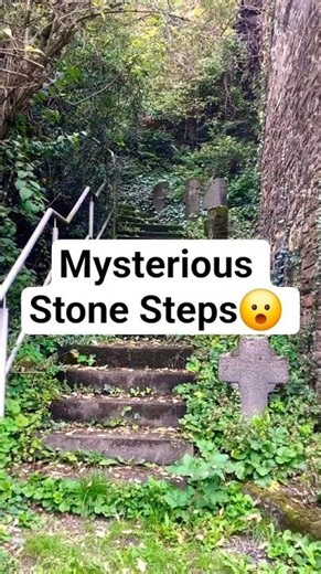 Creepy Yet Beautiful Steps Surrounded by Gravestones | NaturePower Shorts