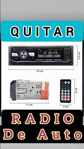 como quitar el Stereo de un auto #automobile #caraudio #electrician