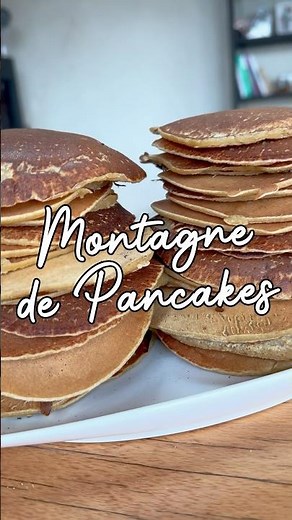 BATCH COOKING GOÛTER : 50 pancakes pour toute la famille recette facile 🥞 et astuce cuisson 🔥