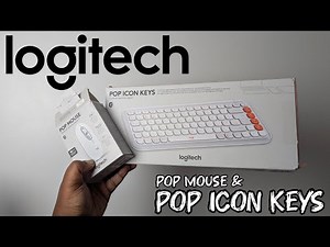 LOGITECH POP ICON KEYS | First Impressions #pcgamingsetup #desktoptour #keyboard #popiconkeys