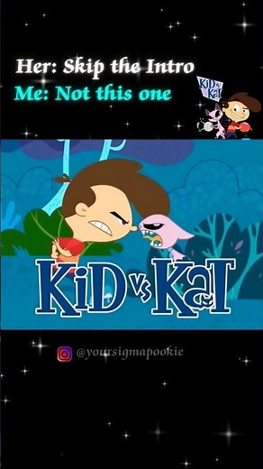 Kid Vs Kat Intro 🔥🔥. #kidvskat #cook #cat #evilcat #cartoon #anime