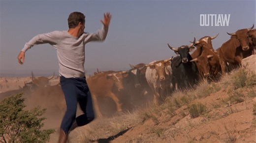 537K views · 11K reactions |  Stampede survival tip #1  Don’t be the slowest guy in the group.  City Slickers hits the trail tonight at 7/6c on OUTLAW. #CitySlickers #BillyCrystal #JackPalance #Comedy #OUTLAW | OUTLAW TV Network | Facebook