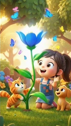 She Watered a Plant… Then MAGIC Happened ✨🌱