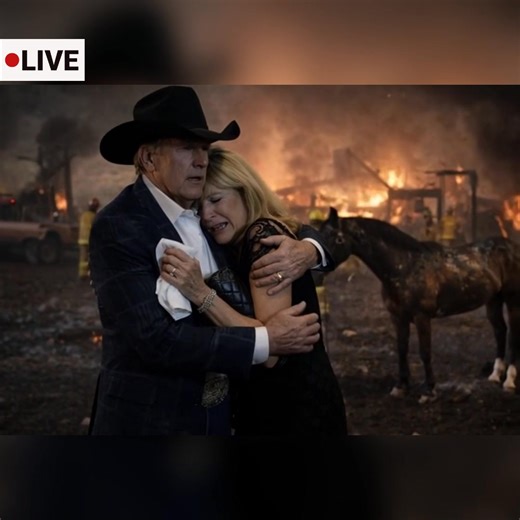 """🔥 TRAGEDY STRIKES GEORGE STRAIT’S RANCH! 🔥 👉👉👉A massive fire ripped through the country legend’s cherished horse farm, leaving behind devastation, fear, and unanswered questions. Several of his most treasured horses are fighting for their lives as the full scope of the damage remains unknown. Locals recall a night of chaos and heartbreak as firefighters battled the raging flames under a dark sky, doing everything they could to save what remained. Now, fans across the world are left holdi