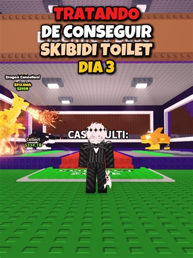 Consiguiendo el Skibidi Toilet en Roblox - Día 3