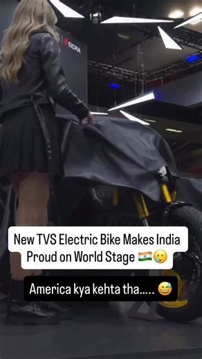 61K views · 485 reactions | ⚡ The Indian motorcycle scene just leveled up! Meet the TVS EFX30, a naked electric bike built for lovers of strong performance and bold design. Plus, that raw electric thrill.  #tvs #tvsmotorcompany #tvsefx30 #eicma2025 #evindia #madeinindia #carblogindia | Car Blog India | Facebook
