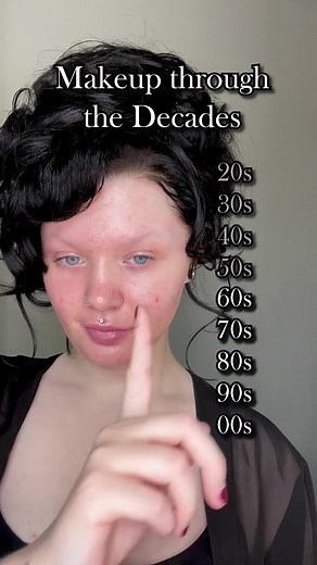 1960s Goth Makeup Tutorial for Vintage Glam