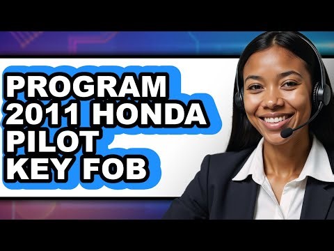 How To Program 2011 Honda Pilot Key Fob (UPDATED)