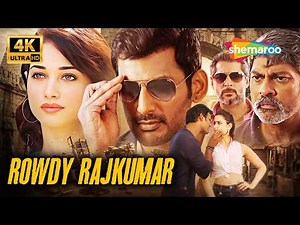 Rowdy Rajkumar Hindi Dubbed Full Movie 4K | Vishal | Tamannaah | South Action Comedy [4K]