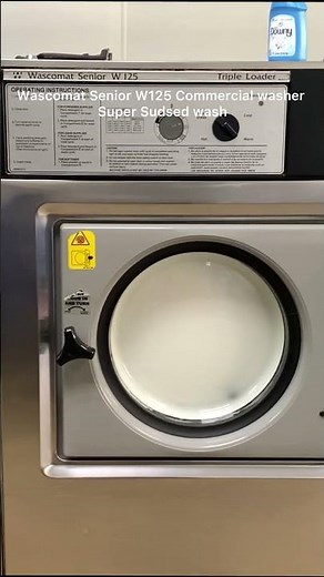 Wascomat Senior W125 Commercial washer Super Sudsed wash