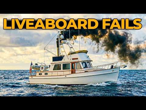 Top 10 Mistakes New Trawler Liveaboards Make (And How to Avoid Them)