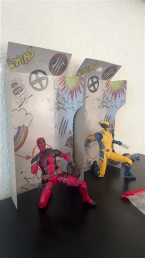 #poses for #wolverine #deadpool ￼