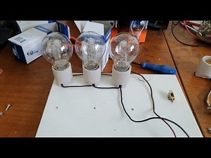 Lâmpada série: como funciona e como fazer