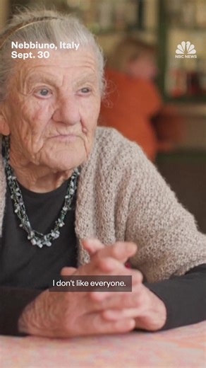 70K views · 1.8K reactions | At 100 years old, Anna Possi is believed to be Italy's longest-serving barista, a title proudly displayed on a banner outside Bar Centrale in Nebbiuno, a small town overlooking Lake Maggiore. | NBC News | Facebook