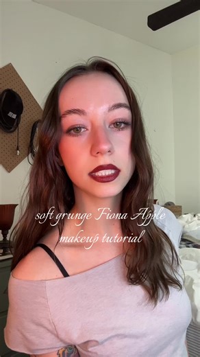 Fiona Apple Inspired Soft Grunge Makeup Tutorial