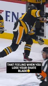 No goals so far. ...but the captain did help Chinny get to the bench after he lost his steel 🥹 | Pittsburgh Penguins