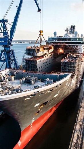 Inside a $1 Billion Mega Cruise Ship | How Luxury Cruise Ships Are Built
