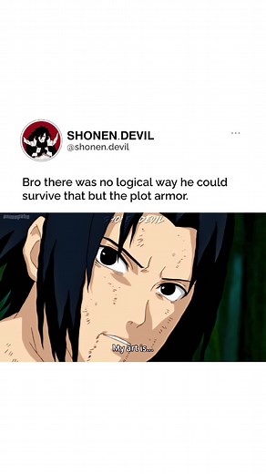 Exploding Plot Armor - Sasuke Uchiha vs Deidara