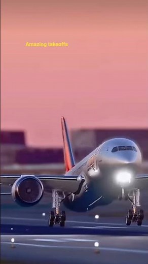 Amazing takeoffs of different Airlines 💢🛫