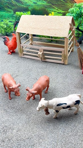 Mini motor water pump science project mini cow shed #waterpump #376