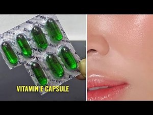 📌Vitamine E capsules un miracle pour la peau /adieu les taches ,les rides ,les cernes noires🔥🔥