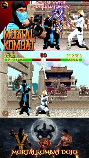 Sub-Zero vs Raiden | Mortal Kombat (1992)