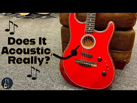 Fender Acoustasonic Stratocaster / Unplugged